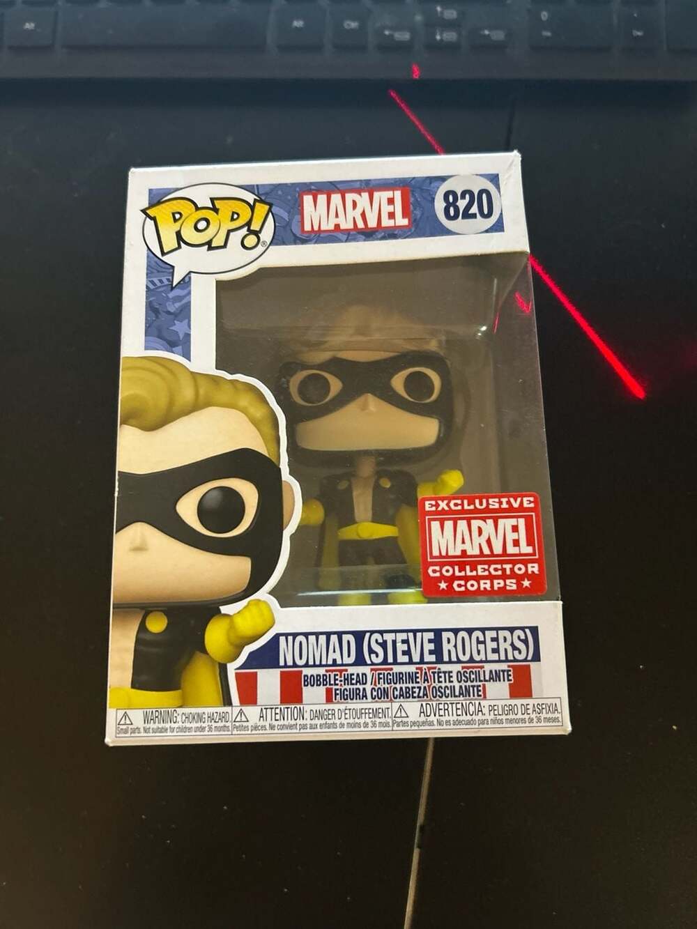 Funko Pop! Marvel Year of the Shield Nomad (Steve Rogers) #820